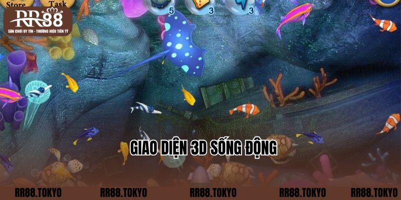 Giao diện 3D sống động